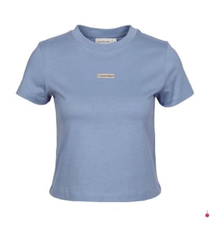 T-Shirt Slim Fit - Blu