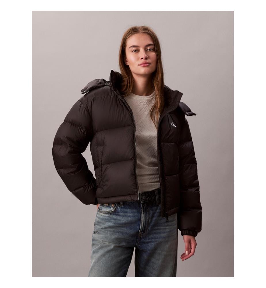 Essential Midweight Steppjacke - Schwarz