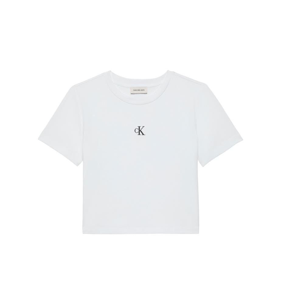 T-Shirt Crop - Bianco