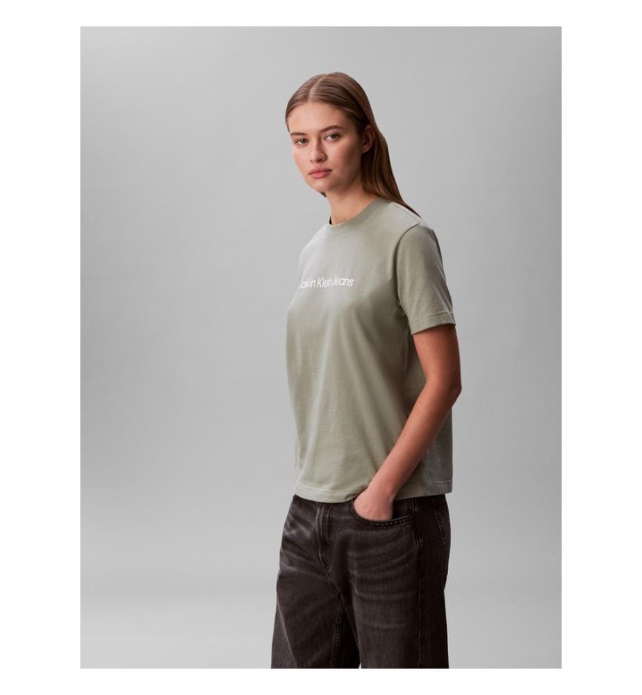 T-Shirt A-Inst. Logo Classic Tee - Beige