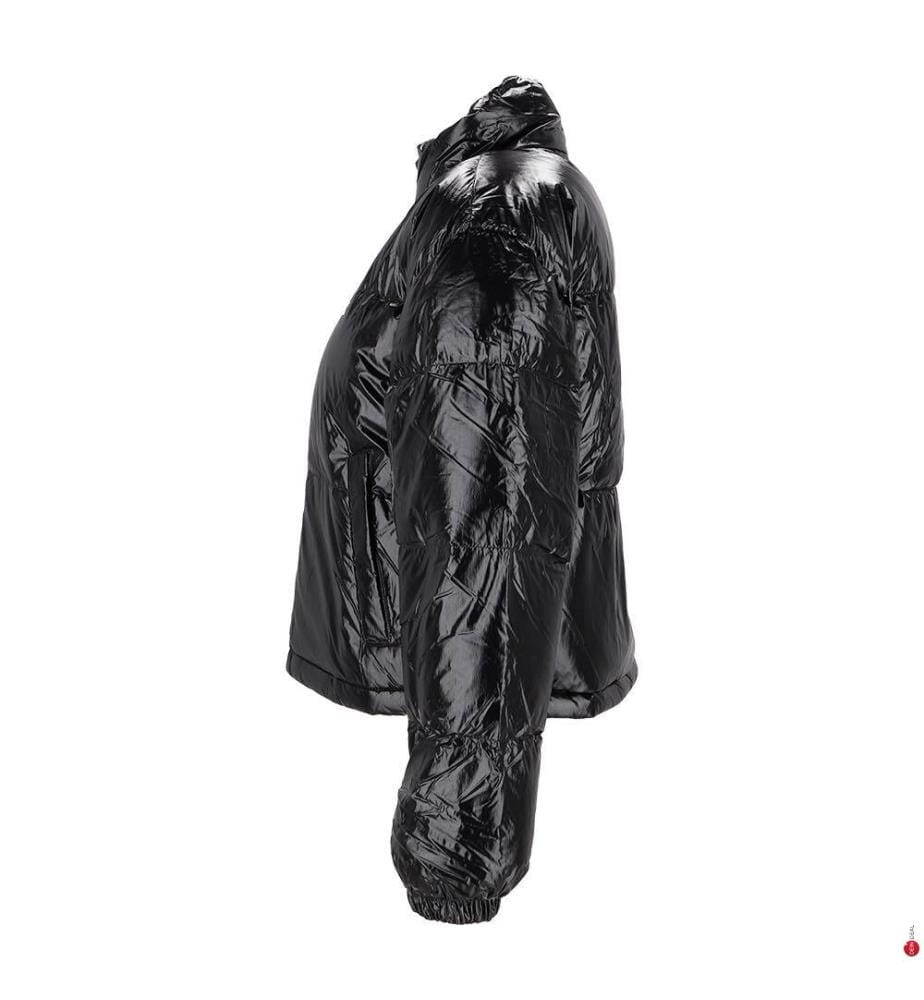 Giacca Trapuntata Reversibile - Nero e Marrone