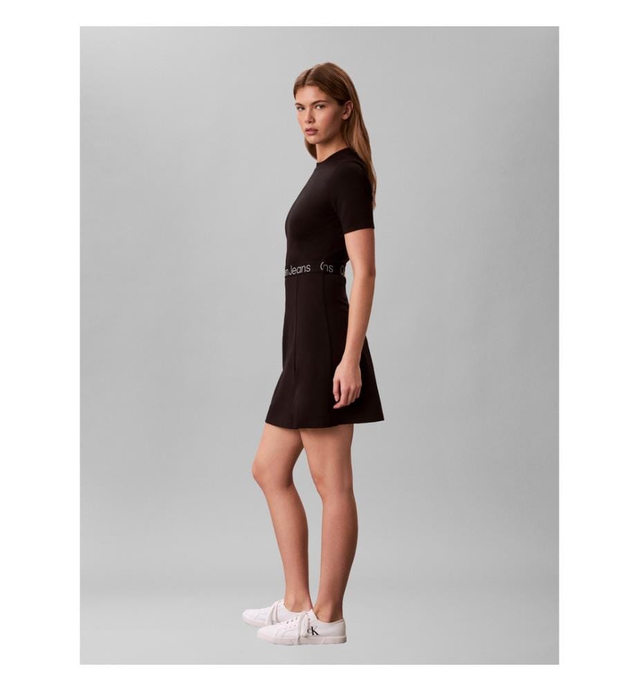 Kleid Tape Milano - Schwarz