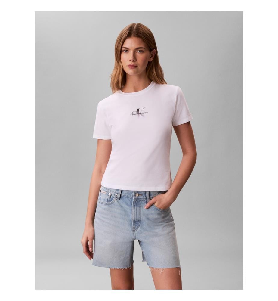 T-Shirt Slim - Blanc