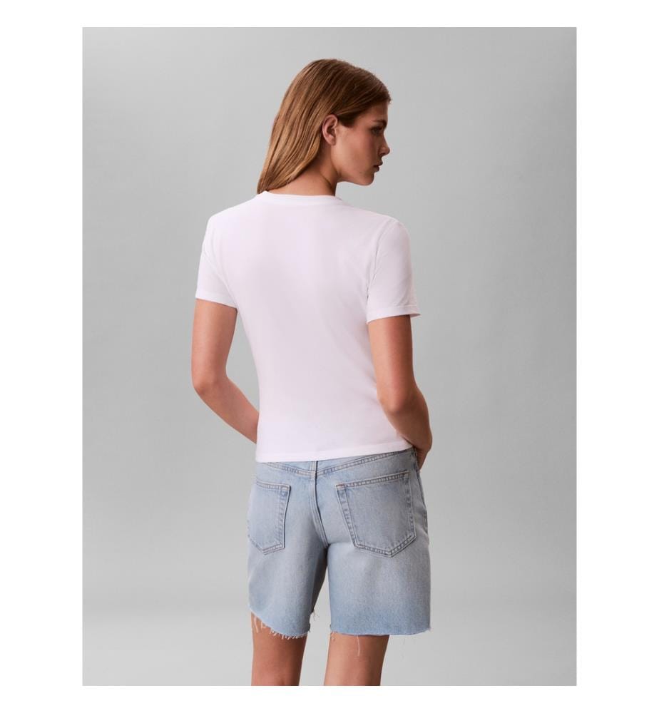 T-Shirt Slim - Blanc