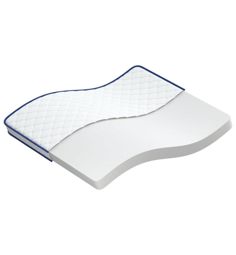 Matelas en mousse à mémoire de forme 200 x 180 x 17 cm doux