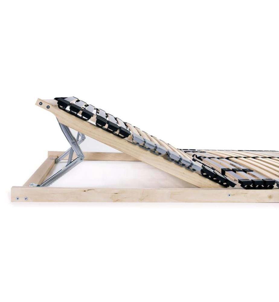 Lattenroste 2 Stk. mit 42 Latten 7 Zonen 90x200 cm