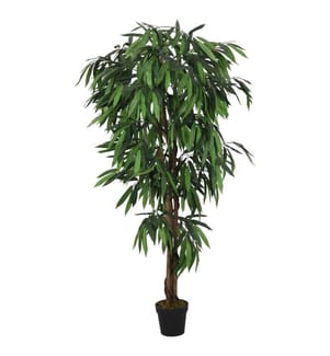 Mangobaum Künstlich 900 Blätter 180 cm Grün