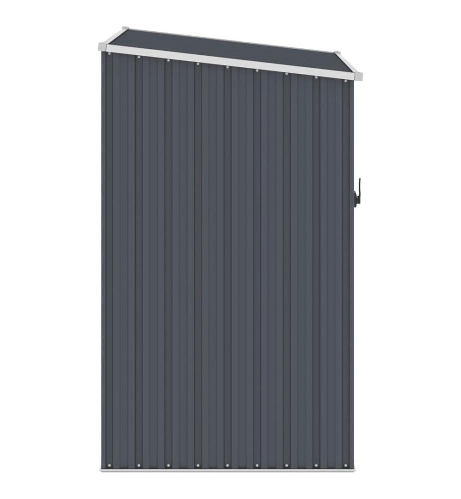 Gerätehaus Anthrazit 87x98x159 cm Verzinkter Stahl