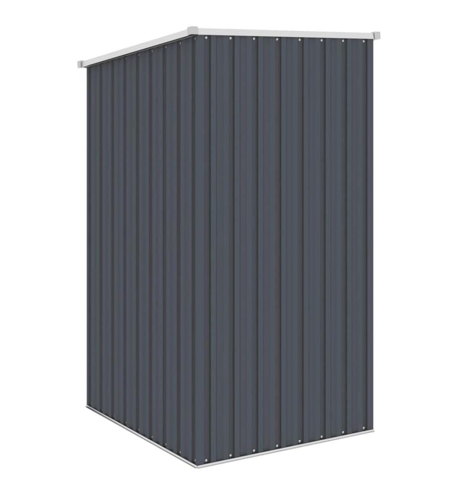 Gerätehaus Anthrazit 87x98x159 cm Verzinkter Stahl