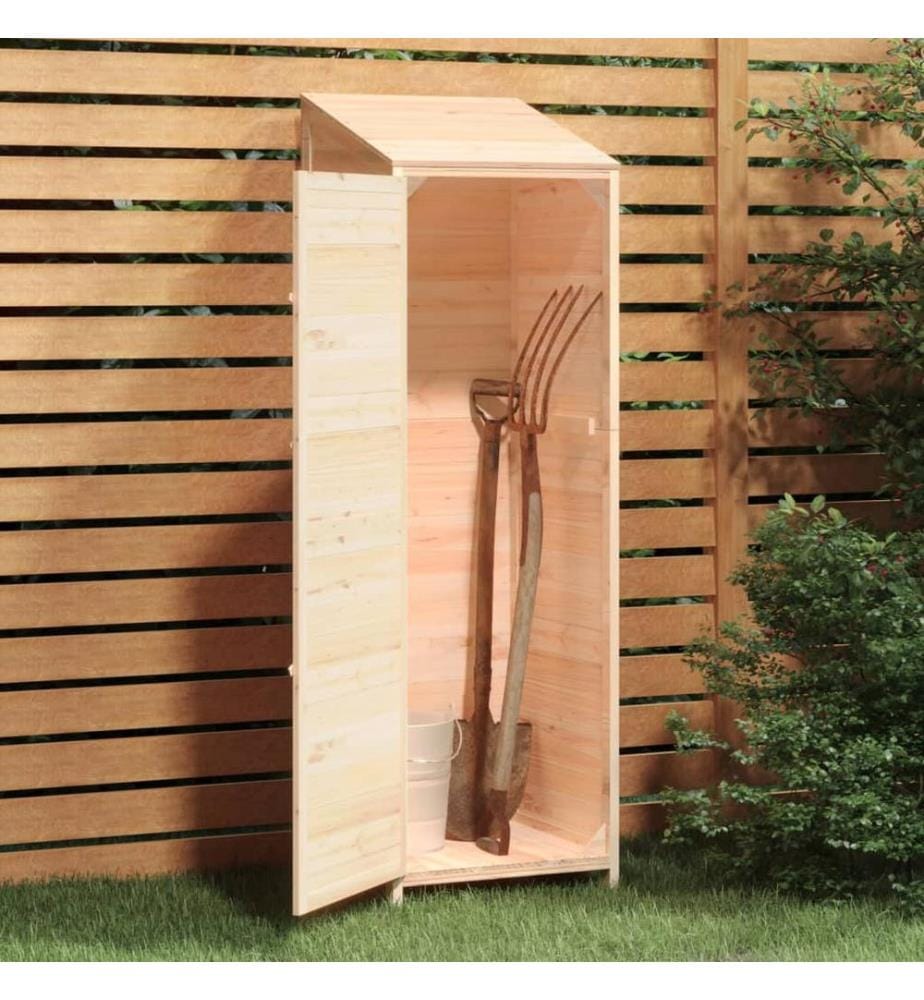 Remise de jardin 55x52x174,5 cm Bois de sapin solide