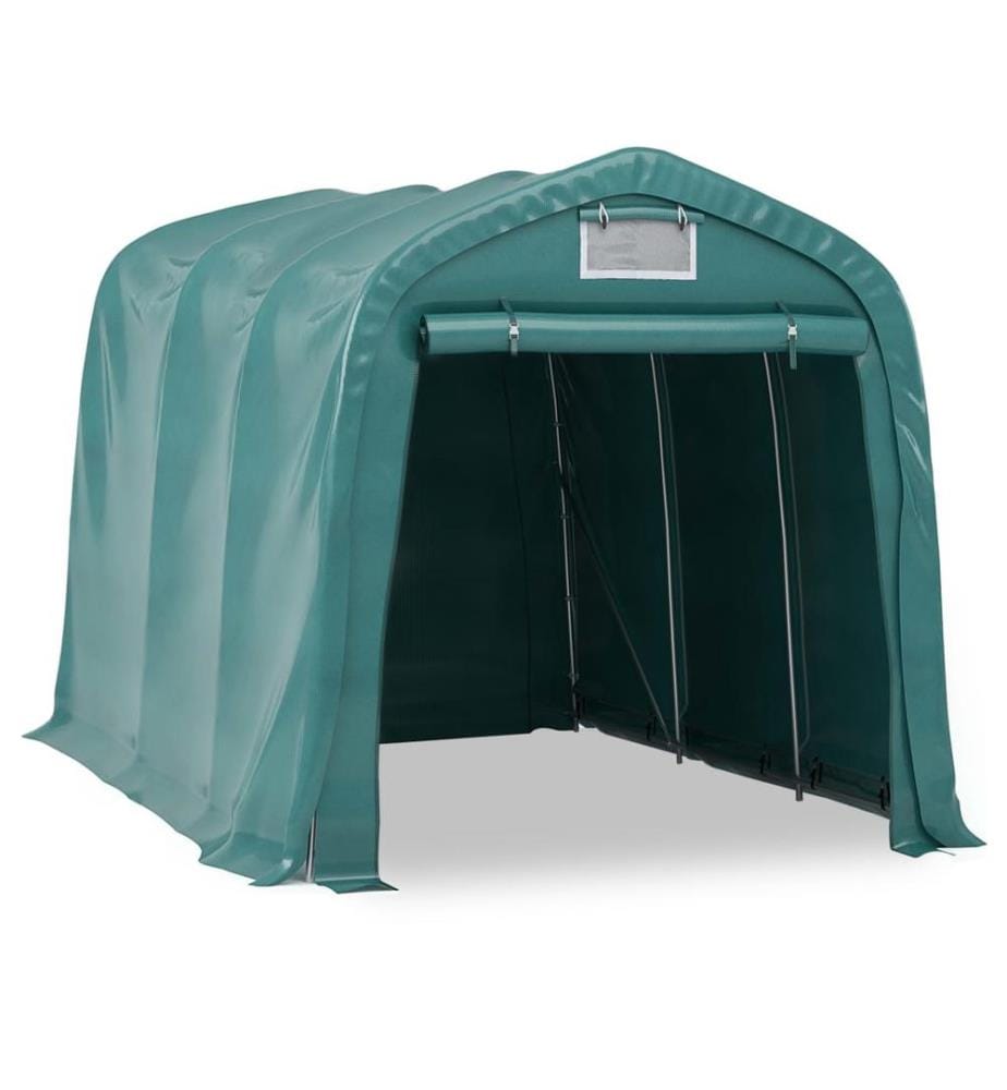 Tente de garage PVC 2,4x3,6 m Vert