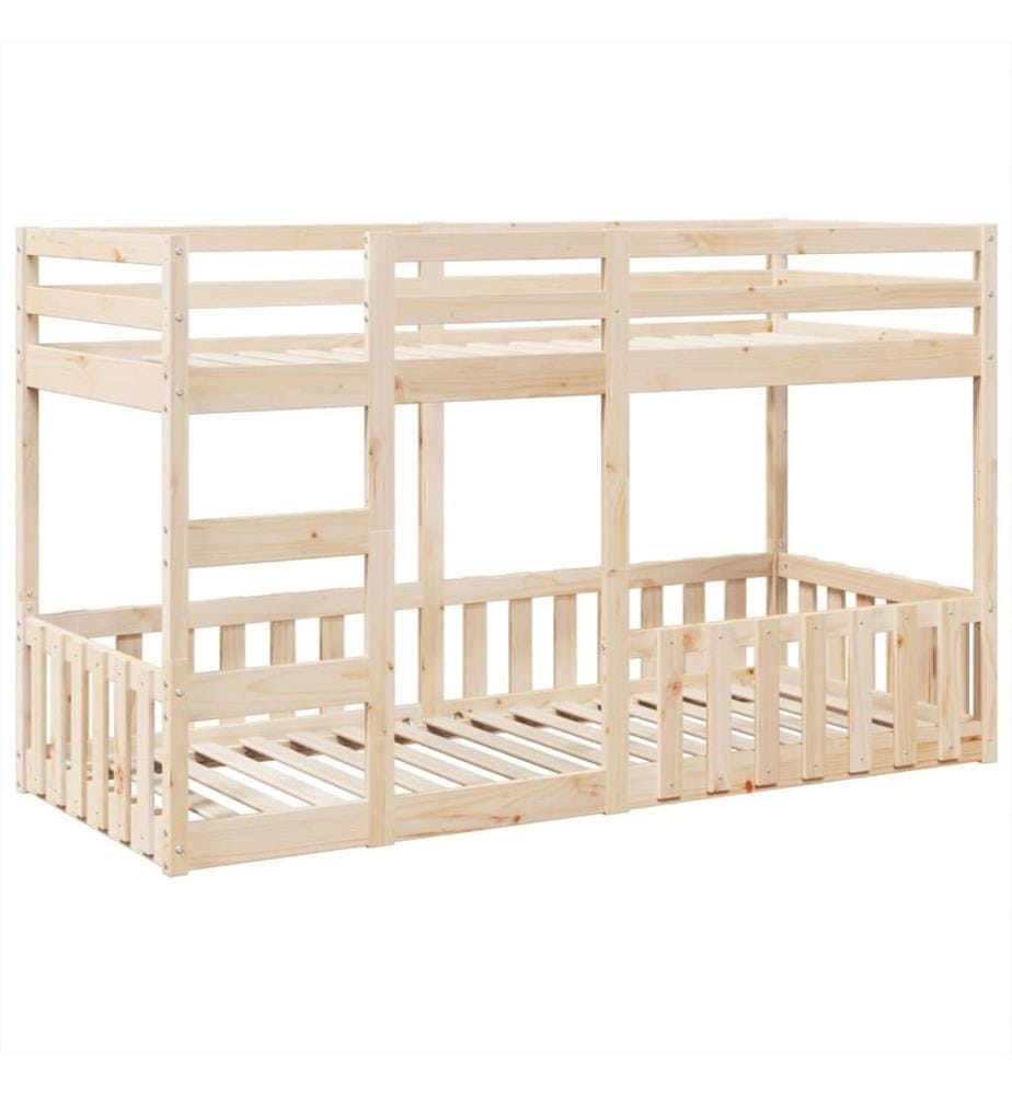 Lit superposé 90x200 cm Bois de pin massif