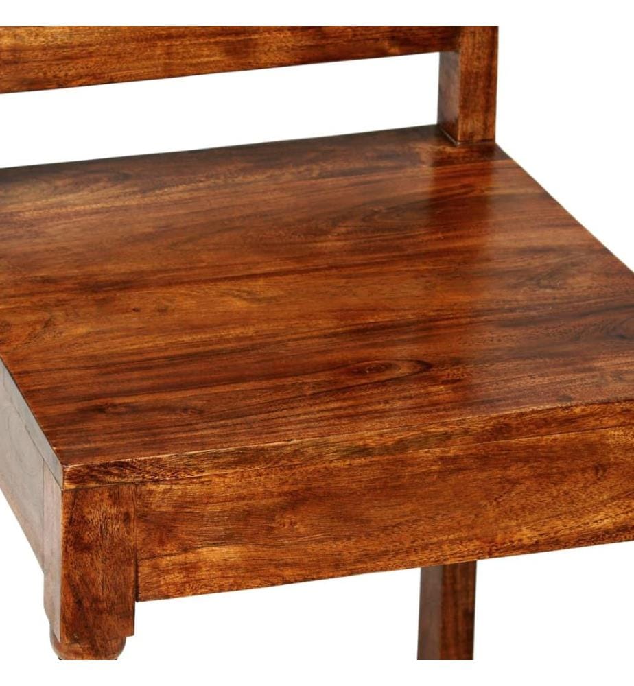 Chaises à manger lot de 6 bois massif classique