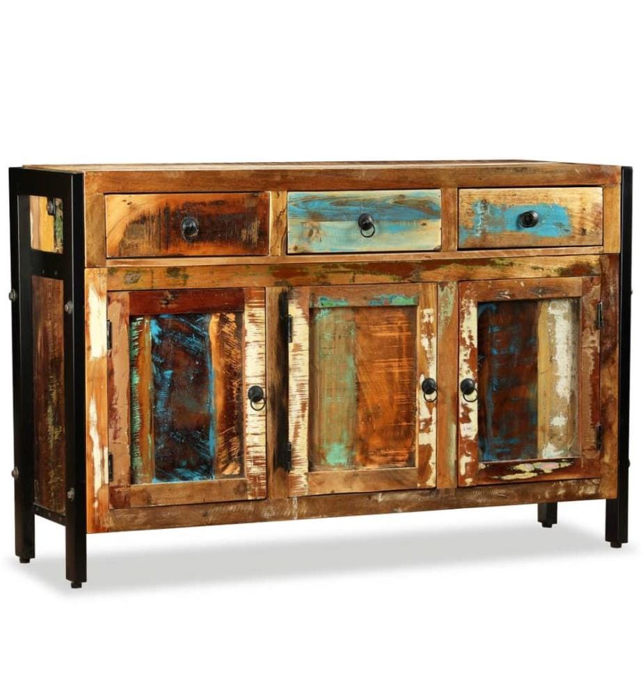 Sideboard Altholz Massiv 120x35x76 cm