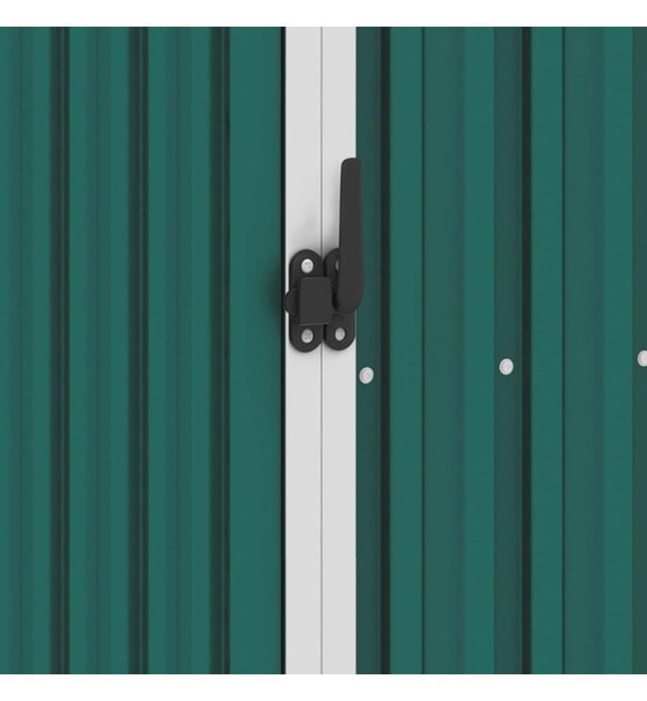 Abri de jardin Vert 87x98x159 cm Acier galvanisé