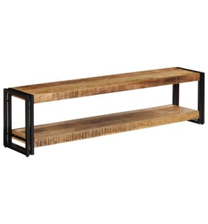 TV-Schrank 150x30x40 cm Massivholz Mango