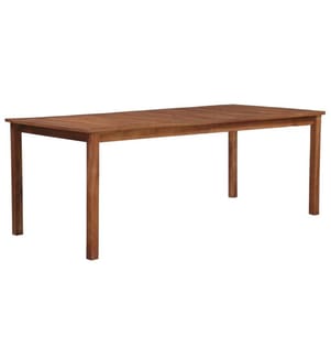 Gartentisch 200x100x74 cm Massivholz Akazie