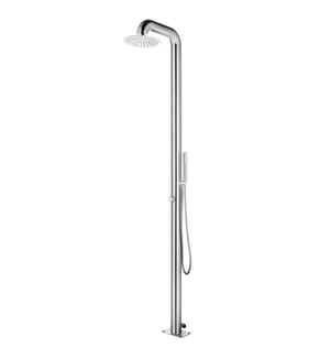 Gartendusche 225 cm Edelstahl