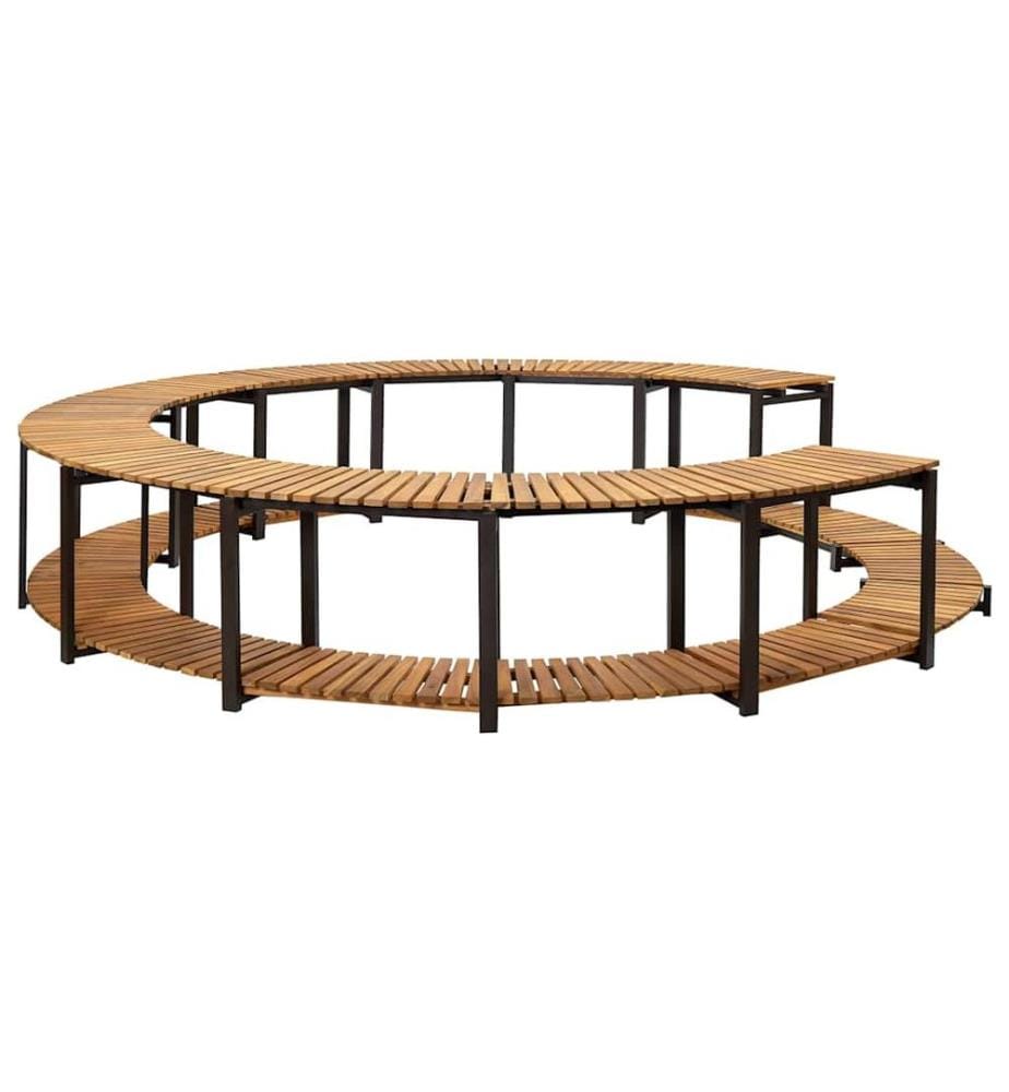 Cadre de spa 273x53 cm bois d'acacia massif
