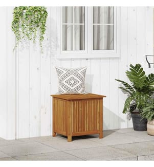 Garten-Aufbewahrungsbox 60x50x58 cm Massivholz Akazie