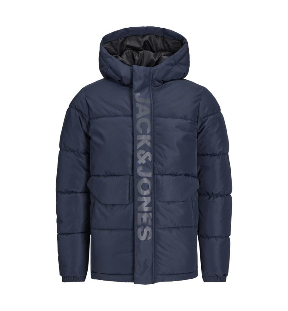Down jacket - Bleu Marine Ton sur Ton