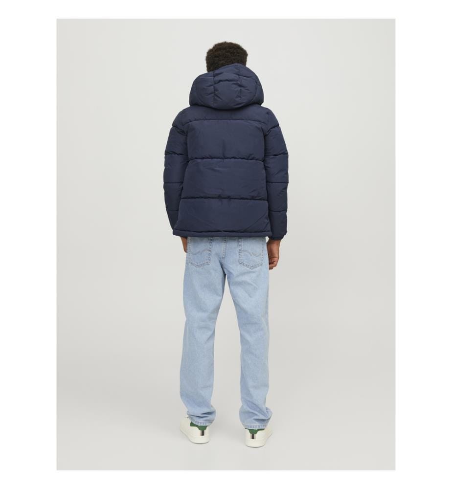 Down jacket - Bleu Marine Ton sur Ton