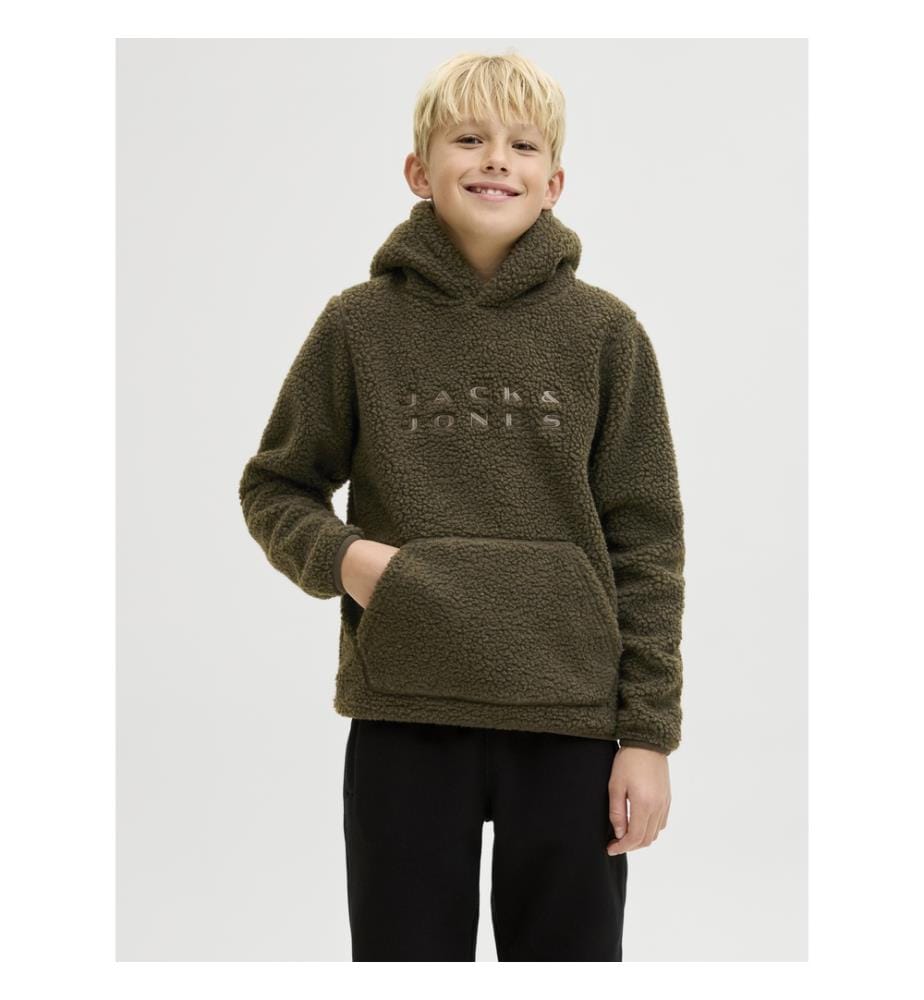 Hoodie Teddy - Vert
