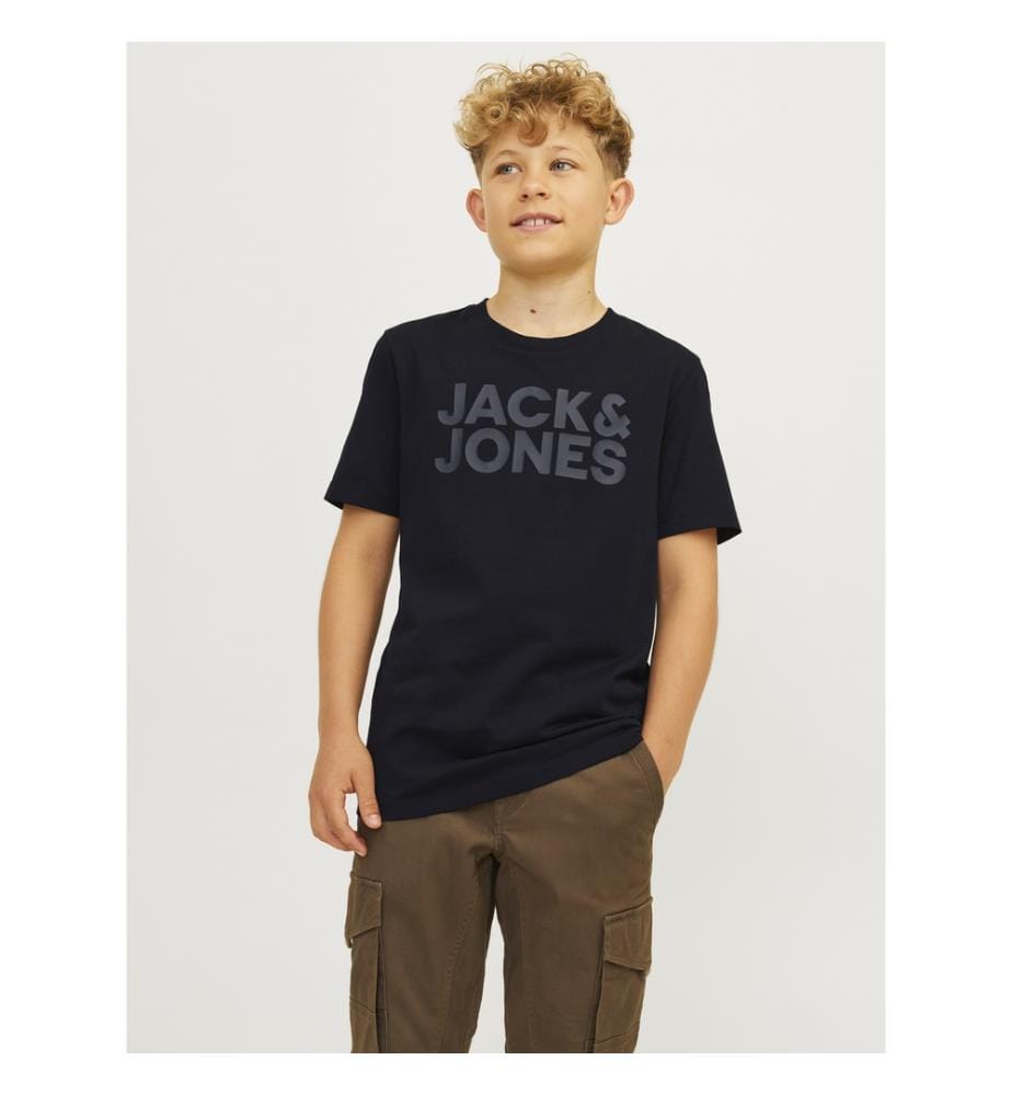 T-Shirt Corp Regular Fit - Black Large Black