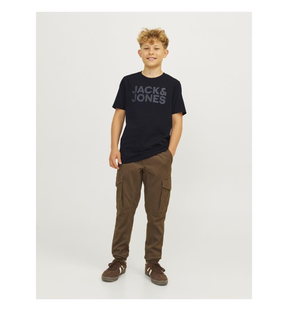 T-Shirt Corp Regular Fit - Black Large Black