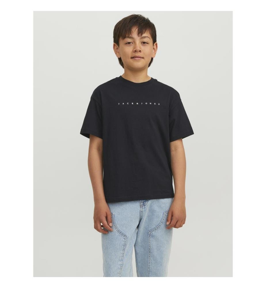 T-Shirt Star Relaxed Fit - Black Loose