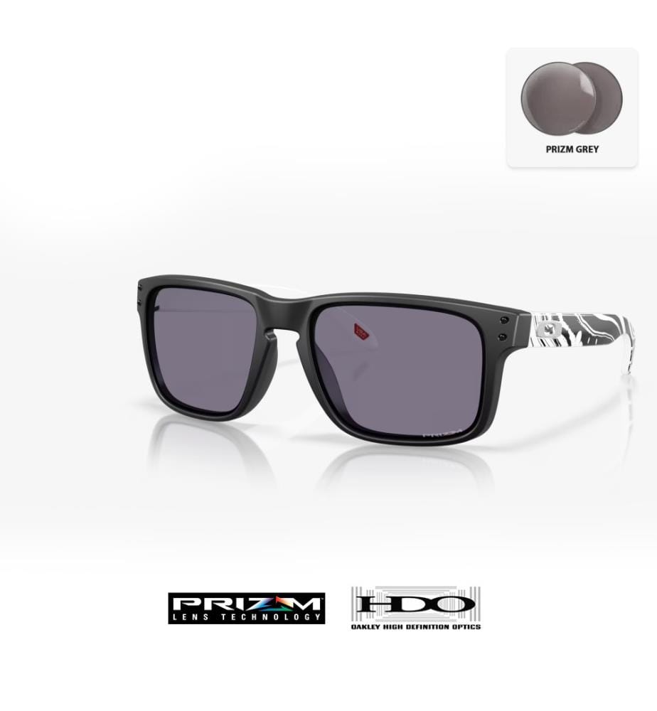 Holbrook Sonnenbrille - Prizm Tungsten Gläser - Matte Black Rahmen