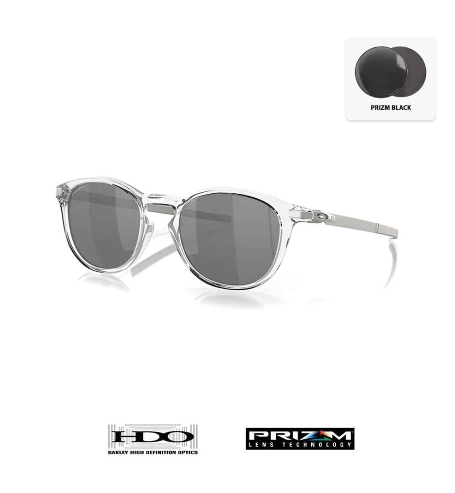 Pitchman R Sunglasses - Black Prizm Lenses - Clear Frame