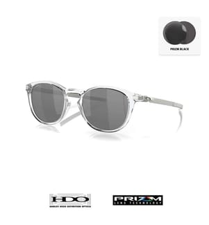 Pitchman R Sunglasses - Black Prizm Lenses - Clear Frame
