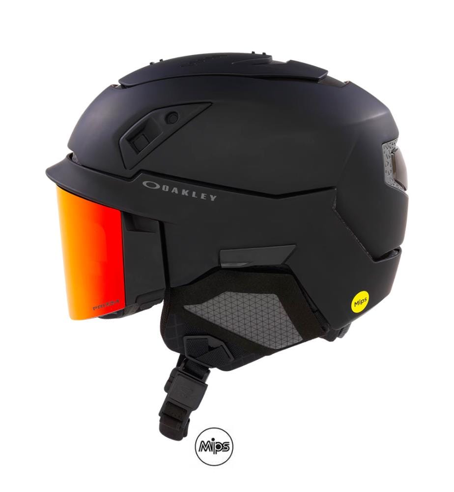 Mod7 MIPS Helm mit integrierter Maske Prizm Torch Iridium - Schwarz