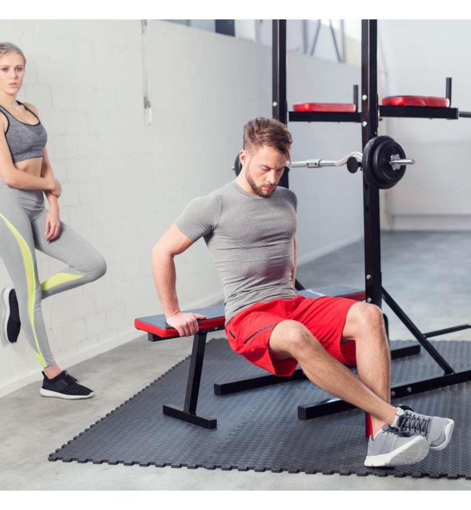 TecTake Multi Gym Reeves - bench press, pull-up … | DeinDeal