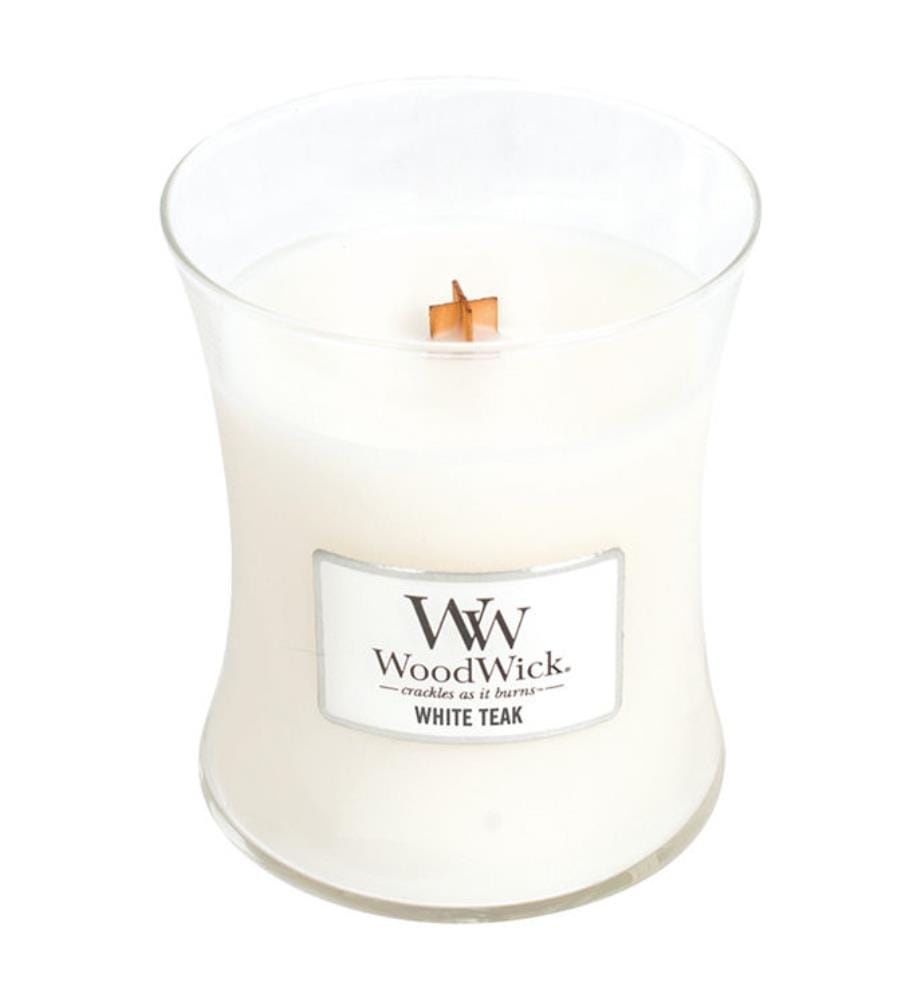 275 g - Candela Profumata Teak Bianco