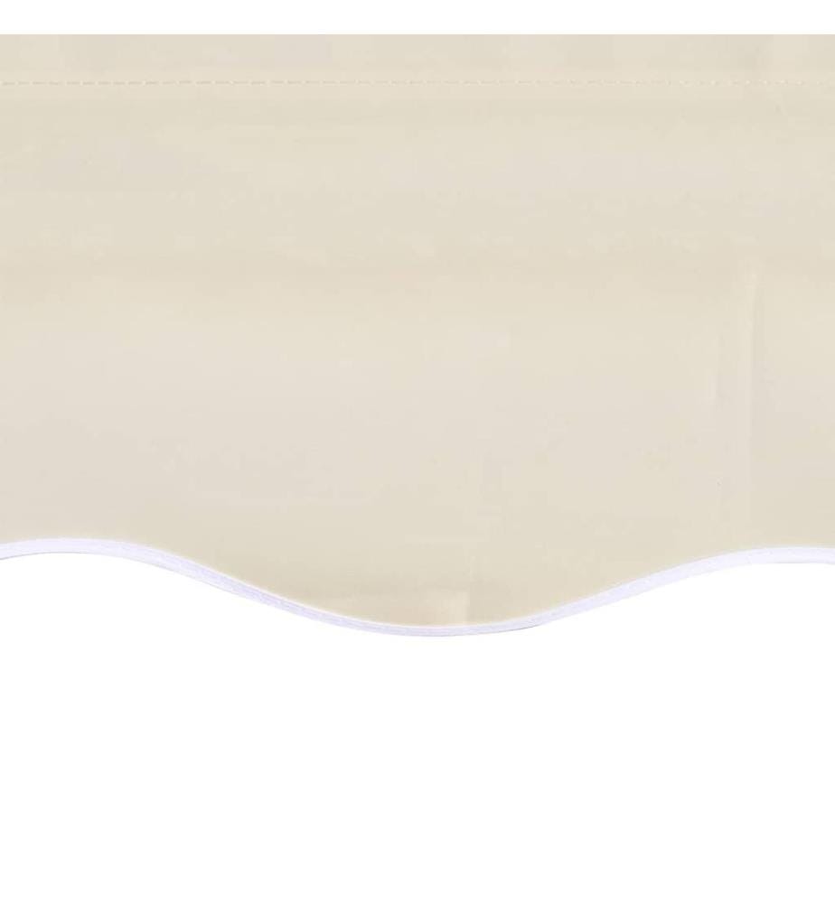 Markisenbespannung Canvas Creme 4x3 m (ohne Rahmen)