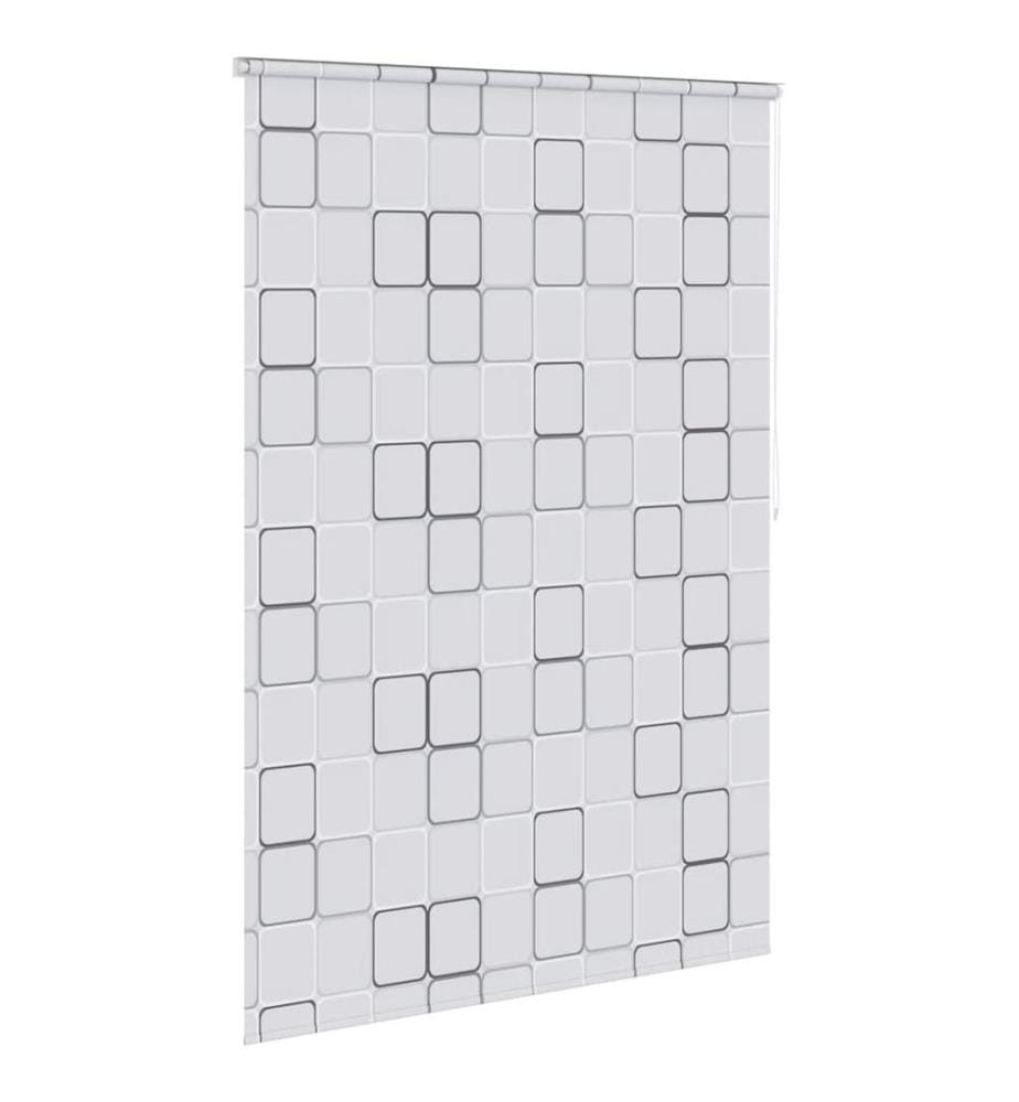 Duschrollo 140x240 cm Quadratmuster