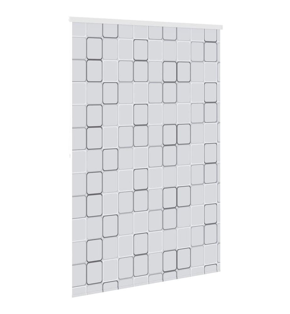 Duschrollo 140x240 cm Quadratmuster