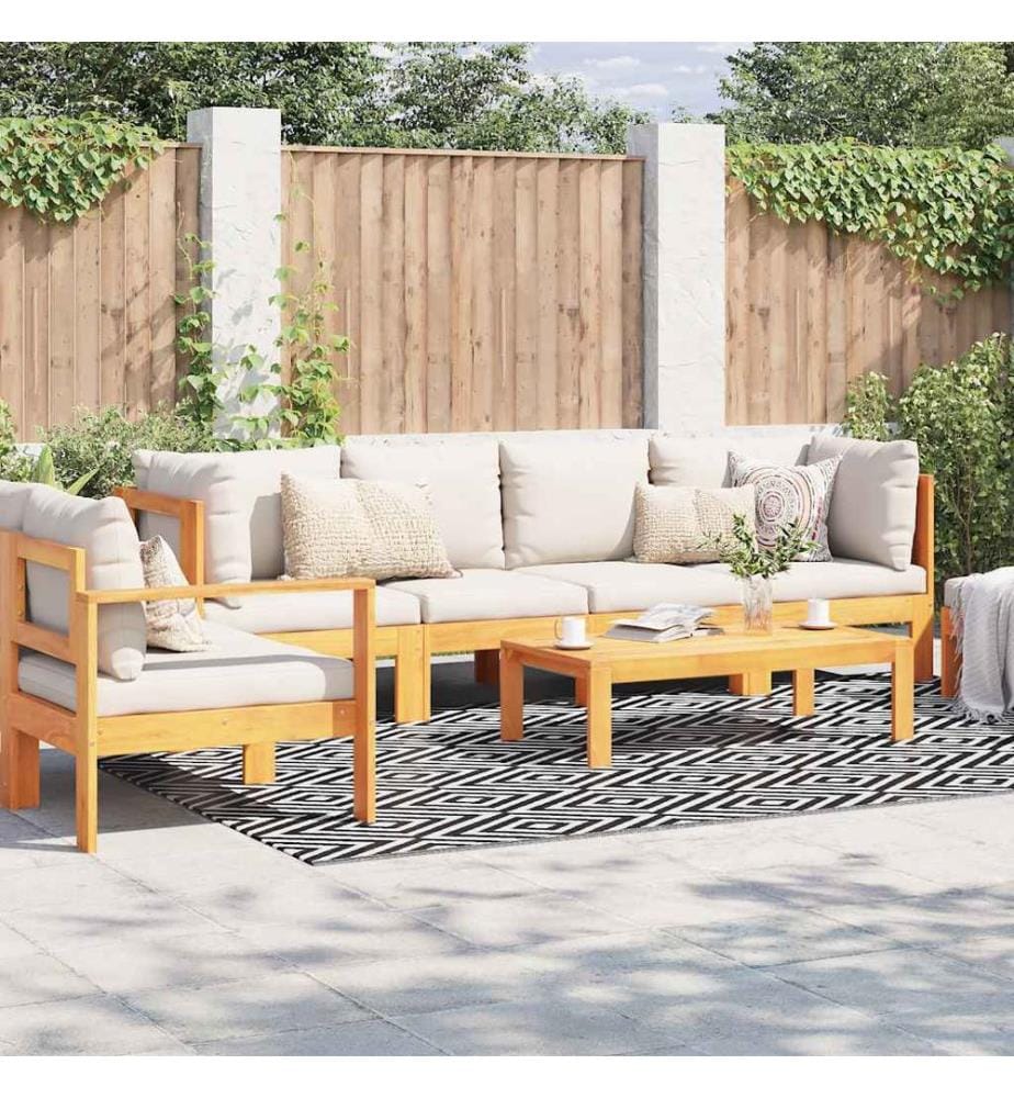 Outdoor-Teppich ARAKIL Weiss und Schwarz 190x290 cm PP