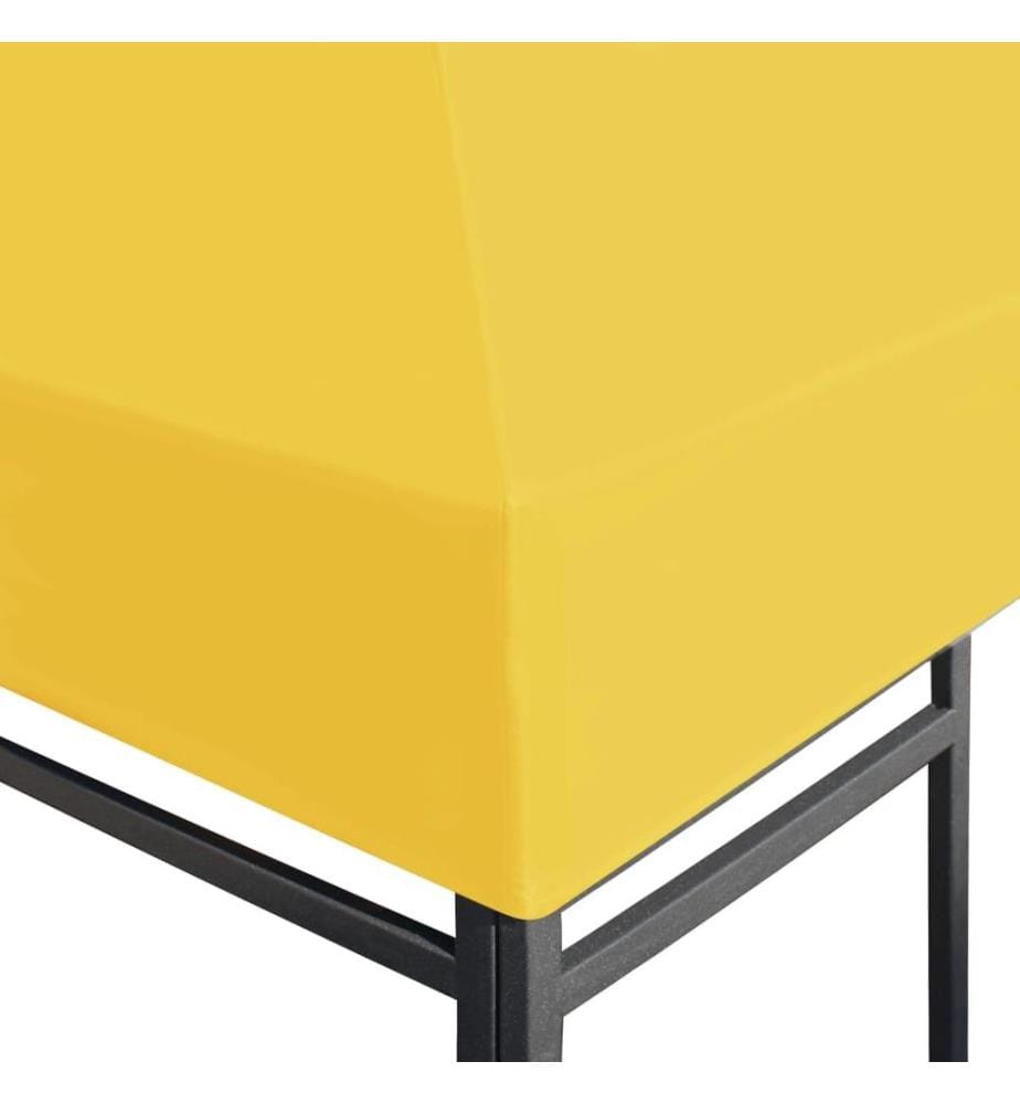 Pavillondach 270 g/m² 3x3 m Gelb