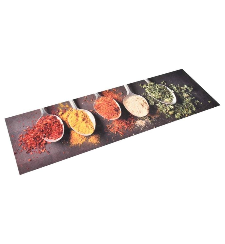 Tapis de cuisine lavable Cuillères 60x300 cm