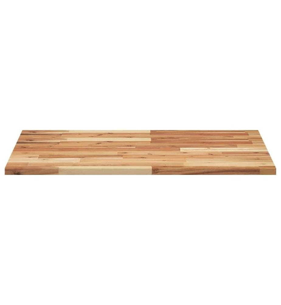 Schreibtischplatte Ölbeschichtung 80x60x2 cm Massivholz Akazie