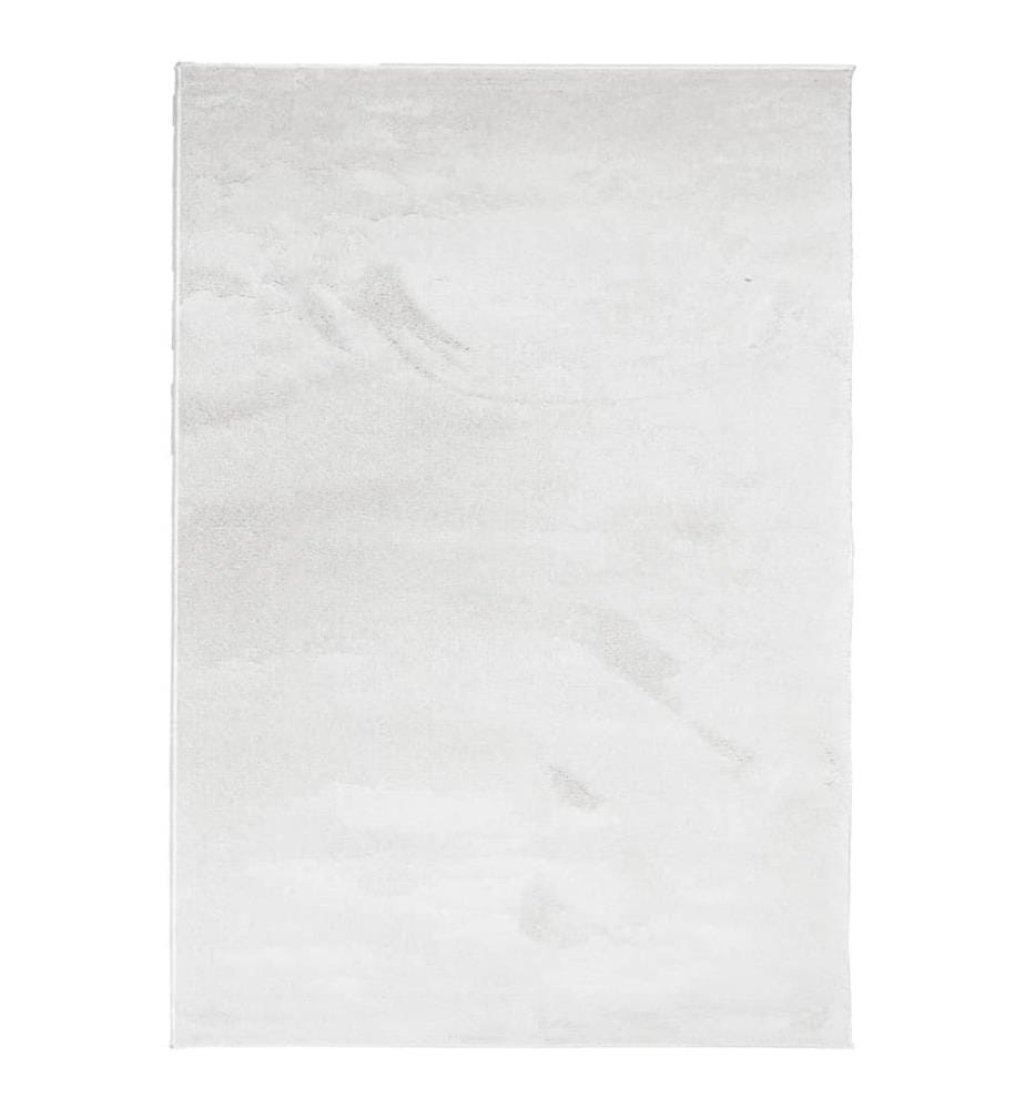 Teppich OVIEDO Kurzflor Grau 140x200 cm