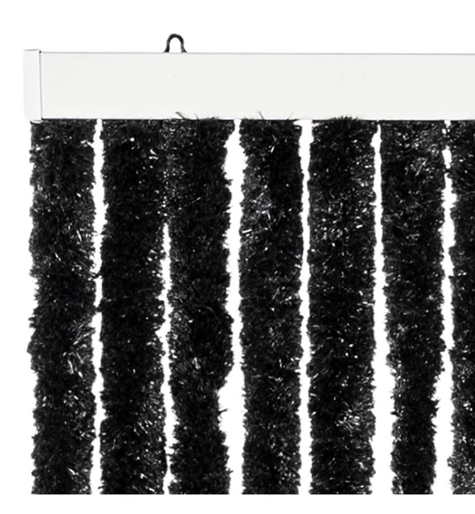 Fliegenvorhang Anthrazit 100x200 cm Chenille