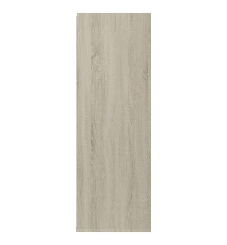 Schuhregal Sonoma-Eiche 54x34x100,5 cm Holzwerkstoff
