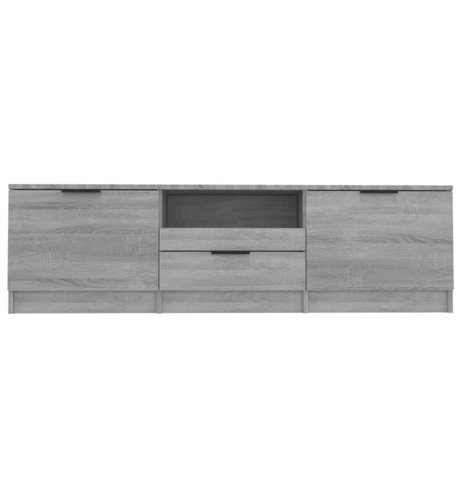 TV-Schrank Grau Sonoma 140x35x40 cm Holzwerkstoff