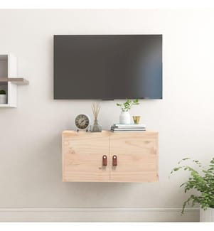 Wandschrank 60x30x30 cm Massivholz Kiefer