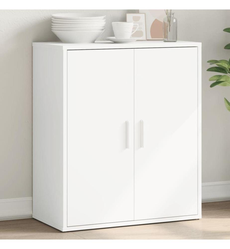 Sideboard Weiss 60x31x70 cm Holzwerkstoff