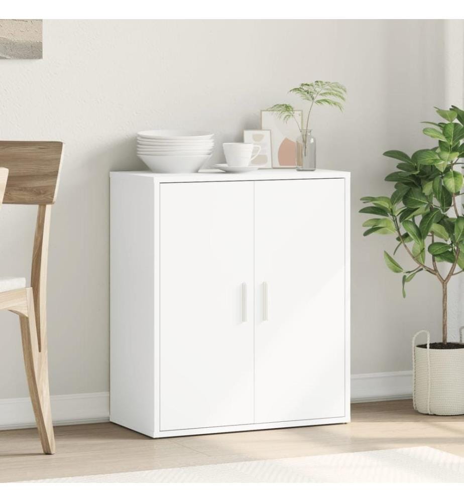 Sideboard Weiss 60x31x70 cm Holzwerkstoff